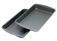 OvenStuff Non-Stick 10.9 Inch x 7 Inch Biscuit/Brownie Pan Two Piece Set OvenStuff Non-Stick 10.9 Inch x 7 Inch Biscuit/Brownie Pan Two Piece Set
