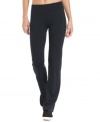 Build your workout wardrobe with these moisture-wicking yoga pants by Calvin Klein Performance.