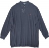 Polo Ralph Lauren Men's Cotton Mesh Long Sleeve Polo Shirts Big&Tall-Navy-3XLT