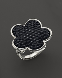 Lagos Sterling Silver Love Me, Love Me Not Black Onyx Ring Lagos Sterling Silver Love Me, Love Me Not Black Onyx Ring