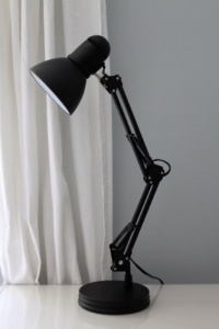 Boston Harbor Architect Swing Arm Desk Lamp, Black