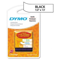 Dymo Letratag Tape Letratag Value Pack, 0.5 Inches x 13 Feet, 3 Tapes/ Card (12331) Dymo Letratag Tape Letratag Value Pack, 0.5 Inches x 13 Feet, 3 Tapes/ Card (12331)