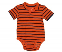 First Impressions Striped Short Sleeve Bodysuit Dargon Fire 18 Months First Impressions Striped Short Sleeve Bodysuit Dargon Fire 18 Months