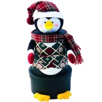 Art of Appreciation Gift Baskets Penguin Tower of Christmas Holiday Treats Art of Appreciation Gift Baskets Penguin Tower of Christmas Holiday Treats