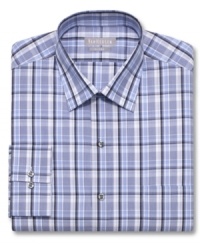 Classic plaid gets a colorful boost with this sharp dress shirt from Van Heusen. Classic plaid gets a colorful boost with this sharp dress shirt from Van Heusen.