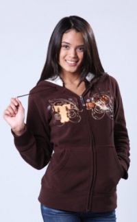Taz Fleece Zip Up Jacket Hoodie Sweatshirt Tasmanian Devil Looney Tunes Brown Taz Fleece Zip Up Jacket Hoodie Sweatshirt Tasmanian Devil Looney Tunes Brown