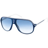 Carrera Safari/A/S Adult Racewear Sunglasses/Eyewear - Blue White/Palladium/Azure Gradient / Size 62/15-135