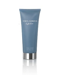Light Blue Shower Gel is cleansing and invigorating, enhancing fragrance application. Light Blue Shower Gel is cleansing and invigorating, enhancing fragrance application.