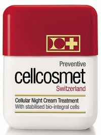 EXCLUSIVELY AT SAKS. Cellular Night Cream Treatment with active stabilized bio-integral cells. Enriched with vitamins E and C to fight against free radicals.