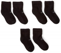 Champion Boys 8-20 Six Pack Ankle Socks, Black, Small Champion Boys 8-20 Six Pack Ankle Socks, Black, Small
