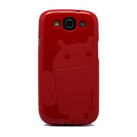 Androidified A2 CruzerLite TPU Case for AT&T, International models, Sprint, T-Mobile, US Cellular, Verizon Wireless Samsung Galaxy S III - Solid Red Androidified A2 CruzerLite TPU Case for AT&T, International models, Sprint, T-Mobile, US Cellular, Verizon Wireless Samsung Galaxy S III - Solid Red