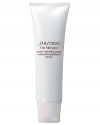 Shiseido The Skincare Gentle Cleansing Cream. A surprisingly lightweight silky-smooth cream cleanser for wet or dry use that quickly removes impurities from skin while retaining essential moisture. Cleanses quickly and easily, even without water. Can also be used as a makeup remover. Recommended for normal and combination skin. Use daily morning and evening.