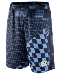 Pep up the North Carolina Tar Heels team spirit in these training shorts by Nike. Pep up the North Carolina Tar Heels team spirit in these training shorts by Nike.