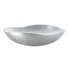 Donna Karan teams up with Lenox to fashion the city-chic Dimension oval salad bowl with a curvacious rim and brushed metal finish for a sophisticated look.
