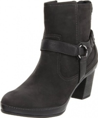 Clarks Women's Gallery Ink Boot,Black Nubuck,10 M US Clarks Women's Gallery Ink Boot,Black Nubuck,10 M US