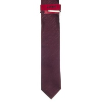 Alfani Mens Skinny Designer Solid Stripes Patterned Polyester Neck Tie red One Size Alfani Mens Skinny Designer Solid Stripes Patterned Polyester Neck Tie red One Size