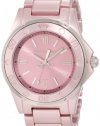 Juicy Couture Women's 1900888 RICH GIRL Pale Pink Aluminum Bracelet Watch