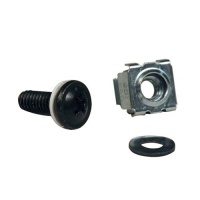 Tripp Lite SRCAGENUTS Rack Enclosure Cabinet Square Hole Hardware Kit Screws, Washers Tripp Lite SRCAGENUTS Rack Enclosure Cabinet Square Hole Hardware Kit Screws, Washers
