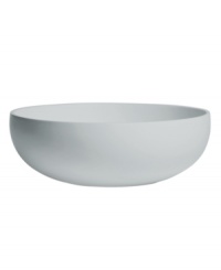 With a powdery matte finish and clean modern shape, the Naturals cereal bowl from designer Vera Wang brings minimalism to the table with chic style. In a serene shade of gray to complement any setting. With a powdery matte finish and clean modern shape, the Naturals cereal bowl from designer Vera Wang brings minimalism to the table with chic style. In a serene shade of gray to complement any setting.