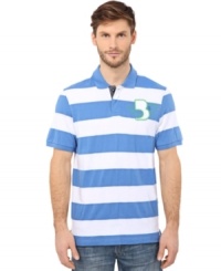 Well rounded. From casual Friday to a night out, this polo shirt from Buffalo David Bitton has the style and comfort to make you look good in any situation. Well rounded. From casual Friday to a night out, this polo shirt from Buffalo David Bitton has the style and comfort to make you look good in any situation.