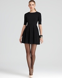You'll appreciate the versatile nature of this Cynthia Steffe dress--rendered in a cross-season wool blend for virtually year-round enjoyment, it's perfectly polished for work and equally suited for a soirée. You'll appreciate the versatile nature of this Cynthia Steffe dress--rendered in a cross-season wool blend for virtually year-round enjoyment, it's perfectly polished for work and equally suited for a soirée.
