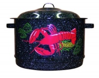 Granite Ware 6190-4 19-Quart Decorated Lobster Pot Granite Ware 6190-4 19-Quart Decorated Lobster Pot