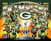 (8x10) Green Bay Packers Super Bowl XLV Champions Composite Glossy Photograph Photo Print (8x10) Green Bay Packers Super Bowl XLV Champions Composite Glossy Photograph Photo Print