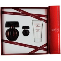 DELICES DE CARTIER EAU DE PARFUM SPRAY 1.6 OZ & BODY LOTION 1.7 OZ & EAU DE PARFUM SPRAY .16 OZ MINI WOMEN DELICES DE CARTIER EAU DE PARFUM SPRAY 1.6 OZ & BODY LOTION 1.7 OZ & EAU DE PARFUM SPRAY .16 OZ MINI WOMEN