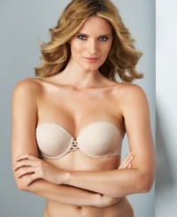 A strapless bra with a perfect fit: you'll fall for the adorable crisscross detailing and stay-put style of this Wacoal must-have. Style #65442 A strapless bra with a perfect fit: you'll fall for the adorable crisscross detailing and stay-put style of this Wacoal must-have. Style #65442