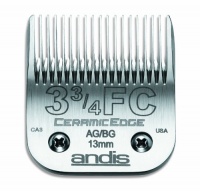 Andis CeramicEdge Carbon-Infused Steel Pet Clipper Blade, Size-3-3/4FC, 1/2-Inch Cut Length Andis CeramicEdge Carbon-Infused Steel Pet Clipper Blade, Size-3-3/4FC, 1/2-Inch Cut Length