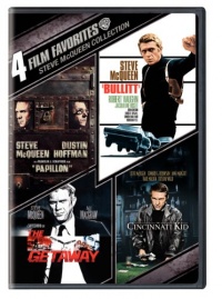 Steve McQueen Collection: 4 Film Favorites (Papillon / Bullitt / The Getaway / The Cincinnati Kid) Steve McQueen Collection: 4 Film Favorites (Papillon / Bullitt / The Getaway / The Cincinnati Kid)