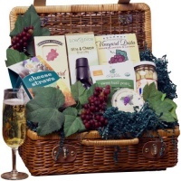 Art of Appreciation Gift Baskets That's Amore! Romantic Italian Dinner For Two Picnic Hamper Art of Appreciation Gift Baskets That's Amore! Romantic Italian Dinner For Two Picnic Hamper