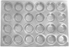 Thunder Group 24-Cup Muffin Pan