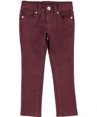 GUESS Kids Girls Full-Length Daredevil Skinny Jeans, PLUM (3T)