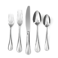This classically styled flatware set features rounded handles that elevates everyday dining. This classically styled flatware set features rounded handles that elevates everyday dining.