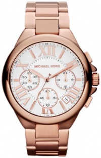Michael Kors Camille Rose Gold Tone Chronograph Unisex Watch - MK5757 Michael Kors Camille Rose Gold Tone Chronograph Unisex Watch - MK5757