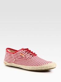 EXCLUSIVELY AT SAKS. Summery stripes and sporty laces brighten this natural-inspired espadrille, with rubber a sole for many comfortable day trips.Textile upperPadded insoleRubber soleImported EXCLUSIVELY AT SAKS. Summery stripes and sporty laces brighten this natural-inspired espadrille, with rubber a sole for many comfortable day trips.Textile upperPadded insoleRubber soleImported