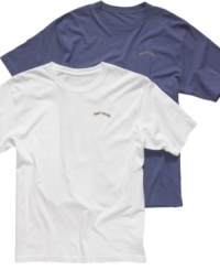 Be cool, be comfortable. These t-shirts from Tommy Bahama are all about relaxing. Be cool, be comfortable. These t-shirts from Tommy Bahama are all about relaxing.