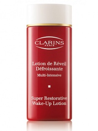 A light, refreshing toner that helps minimize dark spots, shadows, fine lines and other signs of facial fatigue. Formulated to revive 'tired' skin and soften sleep lines. A light, refreshing toner that helps minimize dark spots, shadows, fine lines and other signs of facial fatigue. Formulated to revive 'tired' skin and soften sleep lines.