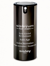 Complete anti-aging and aftershave skincare created specifically for men's skin. A fluid, light, fresh and non-oily gel texture for clean, matte skin. 1.7 oz. Complete anti-aging and aftershave skincare created specifically for men's skin. A fluid, light, fresh and non-oily gel texture for clean, matte skin. 1.7 oz.