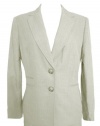 EVAN PICONE Plus Size 2PC Jacket/Pant Suit-KHAKI BEIGE-14