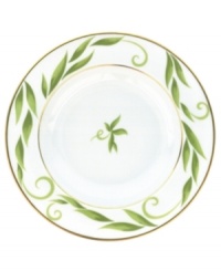 The lushness of flowers and vines, brought to your table. The Bernardaud Frivole rimmed soup dish (not shown) boasts a refined pattern and distinctive gold band. The lushness of flowers and vines, brought to your table. The Bernardaud Frivole rimmed soup dish (not shown) boasts a refined pattern and distinctive gold band.