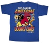 Angry Birds This Is What Awesome Looks Like Men's T-shirt