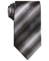 Simplify your morning. This striped tie from John Ashford is an easy style you can wear with anything. Simplify your morning. This striped tie from John Ashford is an easy style you can wear with anything.