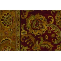 Nourison JA17 Jaipur Rectangle Hand Tufted Area Rug, 3.9 by 5.9-Feet, Burgundy Nourison JA17 Jaipur Rectangle Hand Tufted Area Rug, 3.9 by 5.9-Feet, Burgundy