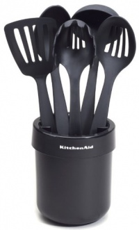 Kitchenaid Classic Crock and Tool Set, Black Kitchenaid Classic Crock and Tool Set, Black