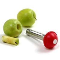 Norpro Stainless Steel Apple Corer with Plunger Norpro Stainless Steel Apple Corer with Plunger