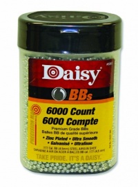 Daisy Outdoor Products 6000 ct BB Bottle (Silver, 4.5 mm) Daisy Outdoor Products 6000 ct BB Bottle (Silver, 4.5 mm)
