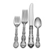 Gorham Strasbourg 4-Piece Sterling Silver Flatware Place Set, Service for 1