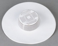 Hair Snare Drain Cover Universal - White Hair Snare Drain Cover Universal - White